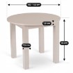 Mebel Elite Стол Harry, раскладной, 102–142 см, цвет «Кашмир», W.HARRY/KASZ/S - Home Club, изображение 11