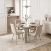 Mebel Elite Стол Harry, раскладной, 92–132 см, цвет «Кашмир», ME.HARRY/92-130/KASZ/S - Home Club, изображение 4