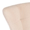 Mebel Elite Кресло-качалка Jackson, бежевый букле/дуб, ME.JACKSON/BZ/TB/FW - Home Club, изображение 7