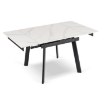 Mebel Elite Стол Lares, керамический, раскладной, 90–150 см, белый мрамор/чёрный, ME.LARES/B/CZ/CER/S90-150 - Home Club, изображение 7