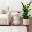 Mebel Elite Столик Lovi 41 см, кремовый/бежевый, современный, ME.LOVI/KR-BZ/MGO/L - Home Club, изображение 2