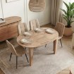 Mebel Elite Стол Harry, раскладной, 92–132 см, дуб Artisan, ME.HARRY/92-130/DA/S - Home Club, изображение 3