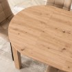 Mebel Elite Стол Harry, раскладной, 92–132 см, дуб Artisan, ME.HARRY/92-130/DA/S - Home Club, изображение 5