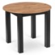 Mebel Elite Стіл Harry, розкладний, 92–132 см, дуб Craft/чорний, ME.HARRY/92-130/DC/CZ/S - Home Club