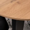 Mebel Elite Стол Harry, раскладной, 92–132 см, дуб Craft/чёрный, ME.HARRY/92-130/DC/CZ/S - Home Club, изображение 5