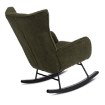 Mebel Elite Кресло-качалка Jackson, зелёное, из ткани «букле», ME.JACKSON/Z/CZ/TB/FW - Home Club, изображение 5