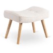 Mebel Elite Кресло для отдыха Lozano с подставкой для ног, кремового цвета, из ткани «букле», ME.LOZANO/KR/DK/TB/FW - Home Club, изображение 10