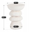 Mebel Elite Столик Livia 39 см, кремовый/бежевый, современный, ME.LIVIA/KR-BZ/MGO/L - Home Club, изображение 8