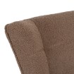 Mebel Elite Кресло-качалка Jackson, коричневое, из ткани «букле», ME.JACKSON/BR/CZ/TB/FW - Home Club, изображение 7