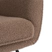 Mebel Elite Кресло-качалка Jackson, коричневое, из ткани «букле», ME.JACKSON/BR/CZ/TB/FW - Home Club, изображение 9
