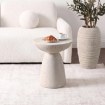 Mebel Elite Столик Nell 41 см, кремовый/бежевый, современный, ME.NELL/KR-BZ/MGO/L - Home Club, изображение 2