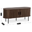 Mebel Elite Тв-тумба Trish 120 см, двухдверная, цвет «орех», ME.TRISH/O/RTV120 - Home Club, изображение 7