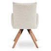 Mebel Elite Вращающееся кресло Willa кремового цвета из ткани «букле», ME.WILLA/KR/D/T/K - Home Club, изображение 9