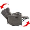 Kontrasto Fw103 Кресло King Sztr. Серый, с функцией откидывания, Meb000719 - Home Club, изображение 3