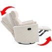 Kontrasto Fw103 Кресло King, бежевое, с функцией откидывания, Meb000721 - Home Club, изображение 3
