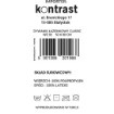 Kontrasto Ванный коврик Classic Wz04, изумрудно-морского цвета, 1-секционный, 50×80, 3.58.201966 - Home Club, изображение 2