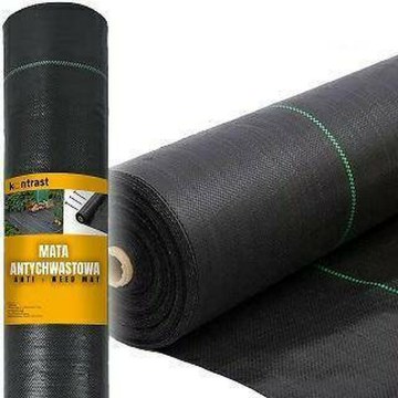 Kontrasto Протибур'янистий килимок, 70 г, розмір 0,8 × 50 м, чорний, Kkk, 5.09.27387 - Home Club