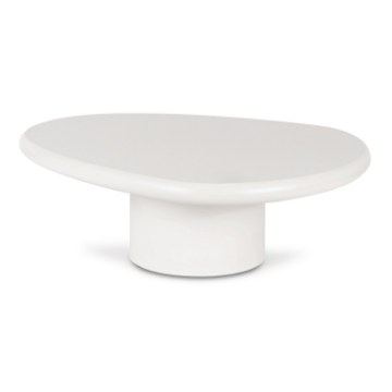 Mebel Elite Кофейный столик Emile, белый, ME.EMILE/MB/L - Home Club