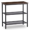 Mebel Elite Кофейный столик Carter 60 см, дуб в стиле рустик/чёрный, ME.CARTER/DRU/CZ/REG - Home Club, изображение 4
