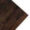 Mebel Elite Раздвижной стол-скамейка Luca 100 см, дуб в стиле рустик/чёрный, ME.LUCA/DRU/CZ/L - Home Club, изображение 12