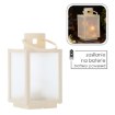 Chomik Праздничный Фонарик 11 x 11 x 20,5 см С Led-Вставкой С Эффектом 3D, Белый, LED2546 - Home Club, изображение 9