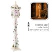 Chomik Святкова Ліхтарня Біла Led 20 x 20 x 120 См, DEL5287 - Home Club, зображення 7