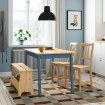 ИКЕА Стол с двумя стульями и скамейкой PINNTORP / PERJOHAN, 396.480.60 - Home Club, изображение 2
