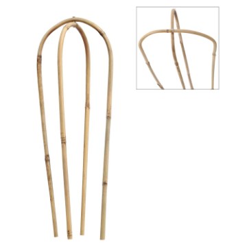 Chomik Изгибная Бамбуковая Опора 45 См × 10/12 Мм, BAM5375 - Home Club