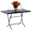 Garden Line Складаний садовий стіл 65 × 115 × 74 см, зелений, CT053-R/ZI - Home Club