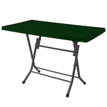 Garden Line Складаний садовий стіл 65 × 115 × 74 см, зелений, CT053-R/ZI - Home Club