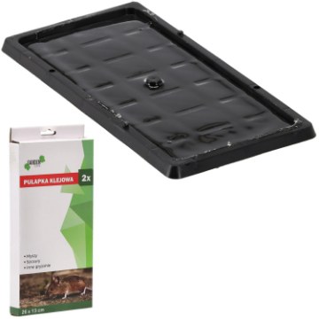 Chomik Упаковка из 2 клеевых ловушек для мышей, 26 × 13 см, LAR0504 - Home Club