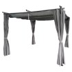 Garden Line Ролета / Маркіза З Штангою Для Перголи 3 × 3 М, Сіра, TUN3996 - Home Club
