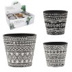 Chomik Керамический Вазон 13 x 13 x 12 см, Различные Дизайны, RUN6518 - Home Club, изображение 3