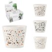 Chomik Керамический Горшок 12,5 x 12,5 x 10,5 см, Различные Дизайны, RUN6372 - Home Club, изображение 3