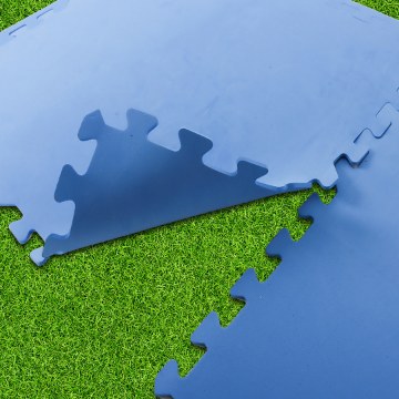 Chomik Пенопластовый коврик для бассейна 55×55×4 см, синий, складной, JIL290972 - Home Club