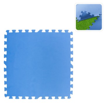 Chomik Пенопластовый коврик для бассейна 55×55×4 см, синий, складной, JIL290972 - Home Club