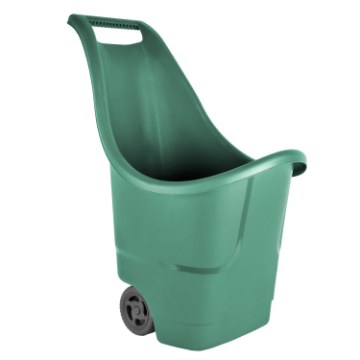 Garden Line Многофункциональная садовая тележка на колесах, 50 л, зелёная, ANI4763 - Home Club
