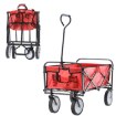 Chomik Красная Складная Садовая Тележка 116x54x90 см, WOZ3832 - Home Club, изображение 2