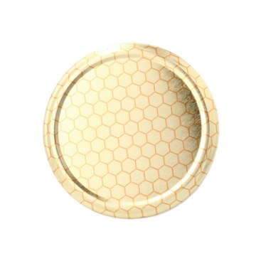 Chomik Крышка f 82 6Z Mgs068 Bee «Медовый Сот» / 5434 / коробка 600 шт., 1000L82068 - Home Club