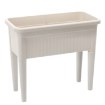 Garden Line Тепличний Стіл Без Кришки 76 × 37,5 × 65,5 см, Білий, ANI5341 - Home Club