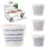 Chomik Керамический Горшок 12,5 x 12,5 x 10,5 см, Различные Дизайны, RUN6396 - Home Club, изображение 2