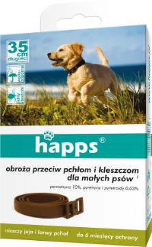 Chomik Ошейник От Блох И Клещей для маленьких собак, ROS4630 - Home Club