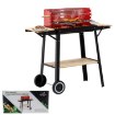 BBQ Meeting Угольный Гриль С Боковыми Полками И Колесами 93 x 42 x 84 см, BBQ5283 - Home Club, изображение 3