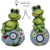 Chomik Садовая Фигурка — Лягушка На Камне 19,5 × 19 × 38,3 См, Светодиодная Подсветка, Разнообразные Дизайны, GOT6027 - Home Club, изображение 4