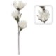 Garden Line Декоративный цветок — магнолия, 3 цветка, 96 см, белая, TER3174 - Home Club