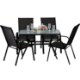 Garden Line Комплект Садовой Мебели — Столик/Neo9949/ + 4 Стула/Neo3685 — 2 шт./, NEO9949KPLCZ - Home Club