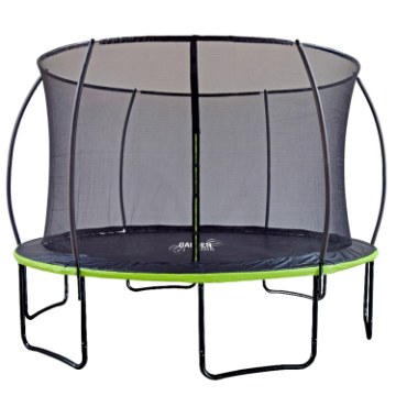 Garden Line Трамплин 12 футов (374 см) с лестницей и защитной сеткой, TRA7642 - Home Club