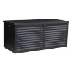 Garden Line Садовий ящик з 2 телескопічними приводами — місткість 490 л — чорний, BOX5542 - Home Club