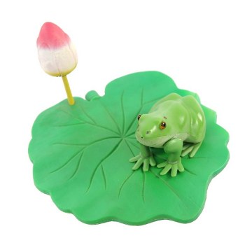 Chomik Украшение Для Пруда — Лягушка На Лилии 21 × 22 × 23 см, PTA9833 - Home Club