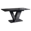 Mebel Elite Стол Clark, раскладной, 120–160 см, черный глянцевый, PM.DUBAJ/CZ/PL/S - Home Club, изображение 4